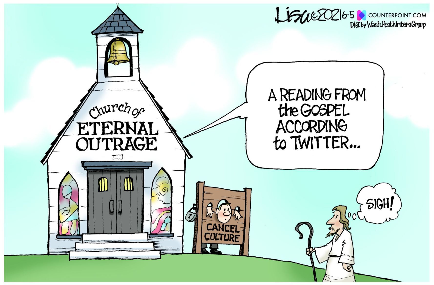 Lisa Benson cartoon